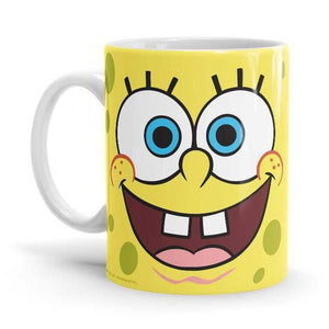 HappyPants - SpongeBob SquarePants Ceramic Home Kitchen Drinking Coffee Milk Mug (350ml/11oz, Made in USA) - Glow-Paradise
