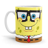 NerdyPants - SpongeBob SquarePants Ceramic Home Kitchen Drinking Coffee Milk Mug (350ml/11oz, Made in USA) - Glow-Paradise