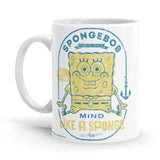 Perfectly Porous - SpongeBob SquarePants Ceramic Home Kitchen Drinking Coffee Milk Mug (350ml/11oz, Made in USA) - Glow-Paradise