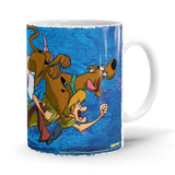 Spooked - Scooby Doo Ceramic Home Kitchen Drinking Coffee Milk Mug (350 ml/11oz, Made in USA) - Glow-Paradise