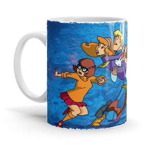 Spooked - Scooby Doo Ceramic Home Kitchen Drinking Coffee Milk Mug (350 ml/11oz, Made in USA) - Glow-Paradise