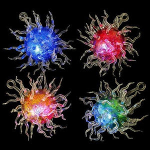 Light Up Lightning Squeeze Balls (12 Balls Per Pack) - Glow-Paradise