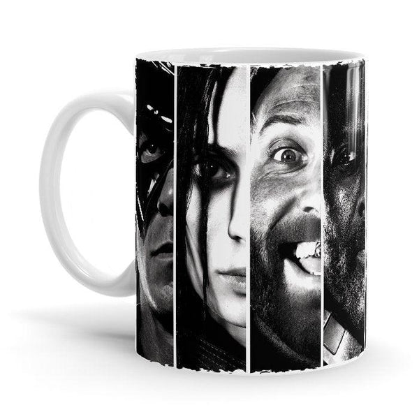 Squad 2 - DC Comics Ceramic Home Kitchen Drinking Coffee Milk Mug (350ml/11oz, Made in USA) - Glow-Paradise