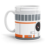 BB8 Wrap - Star Wars Ceramic Home Kitchen Drinking Coffee Milk Mug (350 ml/11oz, Made in USA) - Glow-Paradise