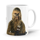 Chewie - Star Wars Ceramic Home Kitchen Drinking Coffee Milk Mug (350ml/11oz, Made in USA) - Glow-Paradise