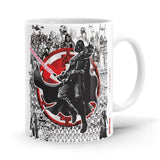Vader Army - Star Wars Ceramic Home Kitchen Drinking Coffee Milk Mug (350ml/11oz, Made in USA) - Glow-Paradise