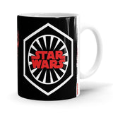 The First Order - Star Wars Ceramic Home Kitchen Drinking Coffee Milk Mug (350ml/11oz, Made in USA) - Glow-Paradise
