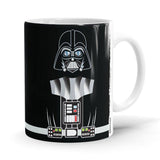 Darth Vader Wrap - Star Wars Ceramic Home Kitchen Drinking Coffee Milk Mug (350ml/11oz, Made in USA) - Glow-Paradise