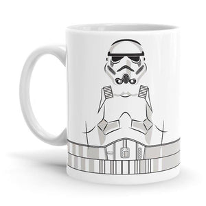 Stormtrooper Wrap - Star Wars Ceramic Home Kitchen Drinking Coffee Milk Mug (350ml/11oz, Made in USA) - Glow-Paradise