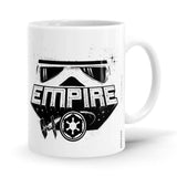 The Empire - Star Wars Ceramic Home Kitchen Drinking Coffee Milk Mug (350ml/11oz, Made in USA) - Glow-Paradise