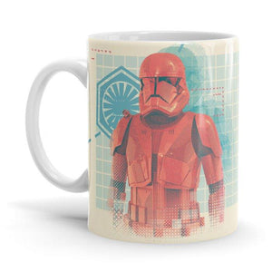 Trooper Profile - Star Wars Ceramic Home Kitchen Drinking Coffee Milk Mug (350ml/11oz, Made in USA) - Glow-Paradise