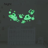 Glow in The Dark Stars And Space Ceiling Stickers Set - Glow-Paradise