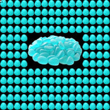 Blue Glow in The Dark Garden Pebbles/Stones (800 Stones Per Pack) - Glow-Paradise