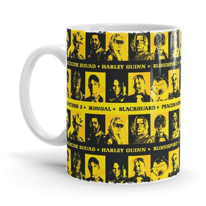 Suicide Squad Art - DC Comics Ceramic Home Kitchen Drinking Coffee Milk Mug (350ml/11oz, Made in USA) - Glow-Paradise