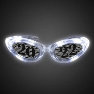 LED 2022 Retro Sunglasses (1 Sunglasses Per Pack) - Glow-Paradise