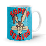 Super Genius - Looney Tunes Ceramic Home Kitchen Drinking Coffee Milk Mug (350ml/11oz, Made in USA) - Glow-Paradise