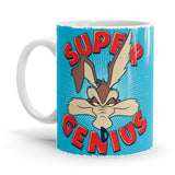 Super Genius - Looney Tunes Ceramic Home Kitchen Drinking Coffee Milk Mug (350ml/11oz, Made in USA) - Glow-Paradise
