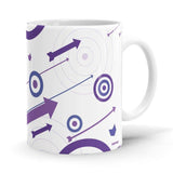 Target Pattern - Marvel Ceramic Home Kitchen Drinking Coffee Milk Mug (350 ml/11oz, Made in USA) - Glow-Paradise