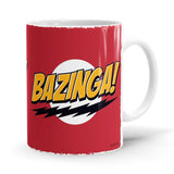 Bazinga! - The Big Bang Theory Ceramic Home Kitchen Drinking Coffee Milk Mug (350ml/11oz, Made in USA) - Glow-Paradise