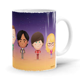 TBBT Gang: Chibi - The Big Bang Theory Ceramic Home Kitchen Drinking Coffee Milk Mug (350ml/11oz, Made in USA)x - Glow-Paradise