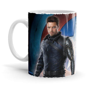 The Falcon And The Winter Soldier - Marvel Ceramic Home Kitchen Drinking Coffee Milk Mug (350ml/11oz, Made in USA) - Glow-Paradise