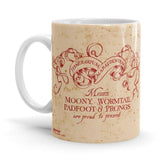 The Marauder's Map - Harry Potter Ceramic Home Kitchen Drinking Coffee Milk Mug (350 ml/11oz, Made in USA) - Glow-Paradise