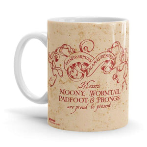 The Marauder's Map - Harry Potter Ceramic Home Kitchen Drinking Coffee Milk Mug (350 ml/11oz, Made in USA) - Glow-Paradise