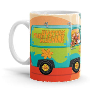 The Mystery Machine - Scooby Doo Ceramic Home Kitchen Drinking Coffee Milk Mug (350ml/11oz, Made in USA) - Glow-Paradise