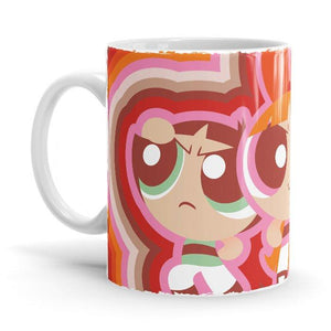 The Powerpuff Girls: Retro - The Powerpuff Girls Ceramic Home Kitchen Drinking Coffee Milk Mug (350ml/11oz, Made in USA) - Glow-Paradise