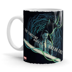 The Timeline - Marvel Ceramic Home Kitchen Drinking Coffee Milk Mug (350ml/11oz, Made in USA) - Glow-Paradise