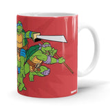 Cowabunga - TMNT Ceramic Home Kitchen Drinking Coffee Milk Mug (350ml/11oz, Made in USA) - Glow-Paradise