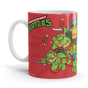 Cowabunga - TMNT Ceramic Home Kitchen Drinking Coffee Milk Mug (350ml/11oz, Made in USA) - Glow-Paradise