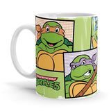 Mug Shot - TMNT Ceramic Home Kitchen Drinking Coffee Milk Mug (350ml/11oz, Made in USA) - Glow-Paradise