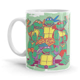 Raise Some Shell - TMNT Ceramic Home Kitchen Drinking Coffee Milk Mug (350ml/11oz, Made in USA) - Glow-Paradise