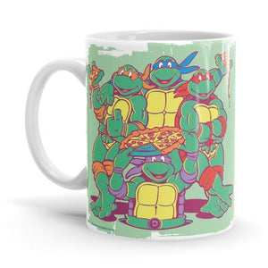 Raise Some Shell - TMNT Ceramic Home Kitchen Drinking Coffee Milk Mug (350ml/11oz, Made in USA) - Glow-Paradise
