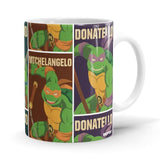 Squad - TMNT Ceramic Home Kitchen Drinking Coffee Milk Mug (350ml/11oz, Made in USA) - Glow-Paradise