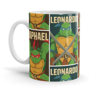 Squad - TMNT Ceramic Home Kitchen Drinking Coffee Milk Mug (350ml/11oz, Made in USA) - Glow-Paradise