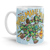 This Pizza Is Mine - TMNT Ceramic Home Kitchen Drinking Coffee Milk Mug (350ml/11oz, Made in USA) - Glow-Paradise