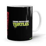 Turtle Banners - TMNT Ceramic Home Kitchen Drinking Coffee Milk Mug (350ml/11oz, Made in USA) - Glow-Paradise