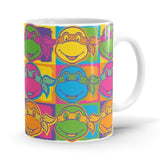Turtles Pop Art - TMNT Ceramic Home Kitchen Drinking Coffee Milk Mug (350ml/11oz, Made in USA) - Glow-Paradise