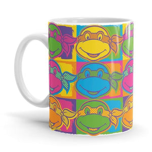 Turtles Pop Art - TMNT Ceramic Home Kitchen Drinking Coffee Milk Mug (350ml/11oz, Made in USA) - Glow-Paradise