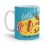 To The Lobby - Scooby Doo Ceramic Home Kitchen Drinking Coffee Milk Mug (350ml/11oz, Made in USA) - Glow-Paradise
