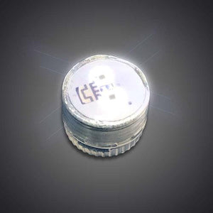 LED Light Up Non Flashing Button Body Light (White Color, 1 Per Pack) - Glow-Paradise
