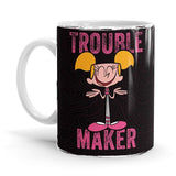 Trouble Maker - Dexter's Laboratory Ceramic Home Kitchen Drinking Coffee Milk Mug (350 ml/11oz, Made in USA) - Glow-Paradise