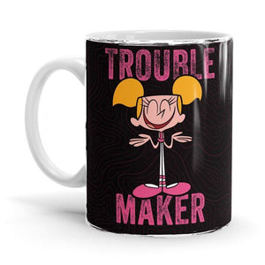 Trouble Maker - Dexter's Laboratory Ceramic Home Kitchen Drinking Coffee Milk Mug (350 ml/11oz, Made in USA) - Glow-Paradise