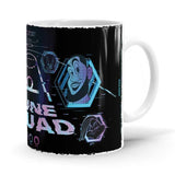 Tune Squad Wireframe - Space Jam Ceramic Home Kitchen Drinking Coffee Milk Mug (350ml/11oz, Made in USA) - Glow-Paradise