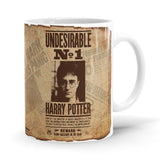 Harry Potter: Undesirable No.1 - Harry Potter Ceramic Home Kitchen Drinking Coffee Milk Mug (350ml/11oz, Made in USA) - Glow-Paradise