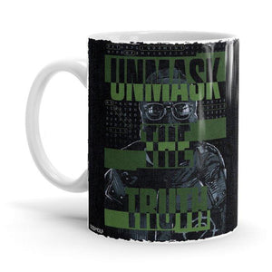 Unmask The Truth - Batman Ceramic Home Kitchen Drinking Coffee Milk Mug (350ml/11oz, Made in USA) - Glow-Paradise