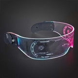 Multicolored LED Visor Glasses (1 Quantity Per Pack) - Glow-Paradise