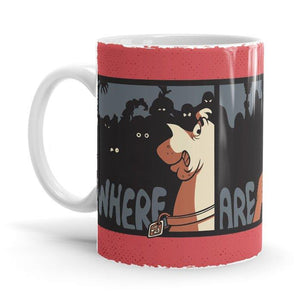 Where Are You! - Scooby Doo Ceramic Home Kitchen Drinking Coffee Milk Mug (350ml/11oz, Made in USA) - Glow-Paradise